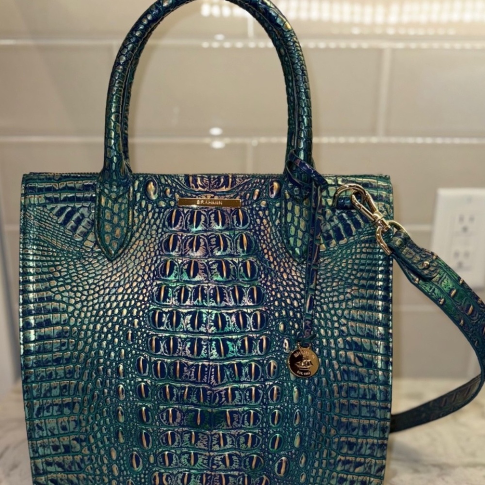 Brahmin Caroline Dragon Melbourne Satchel BRAND NEW! RARE! Hard to Find! - Picture 4 of 12